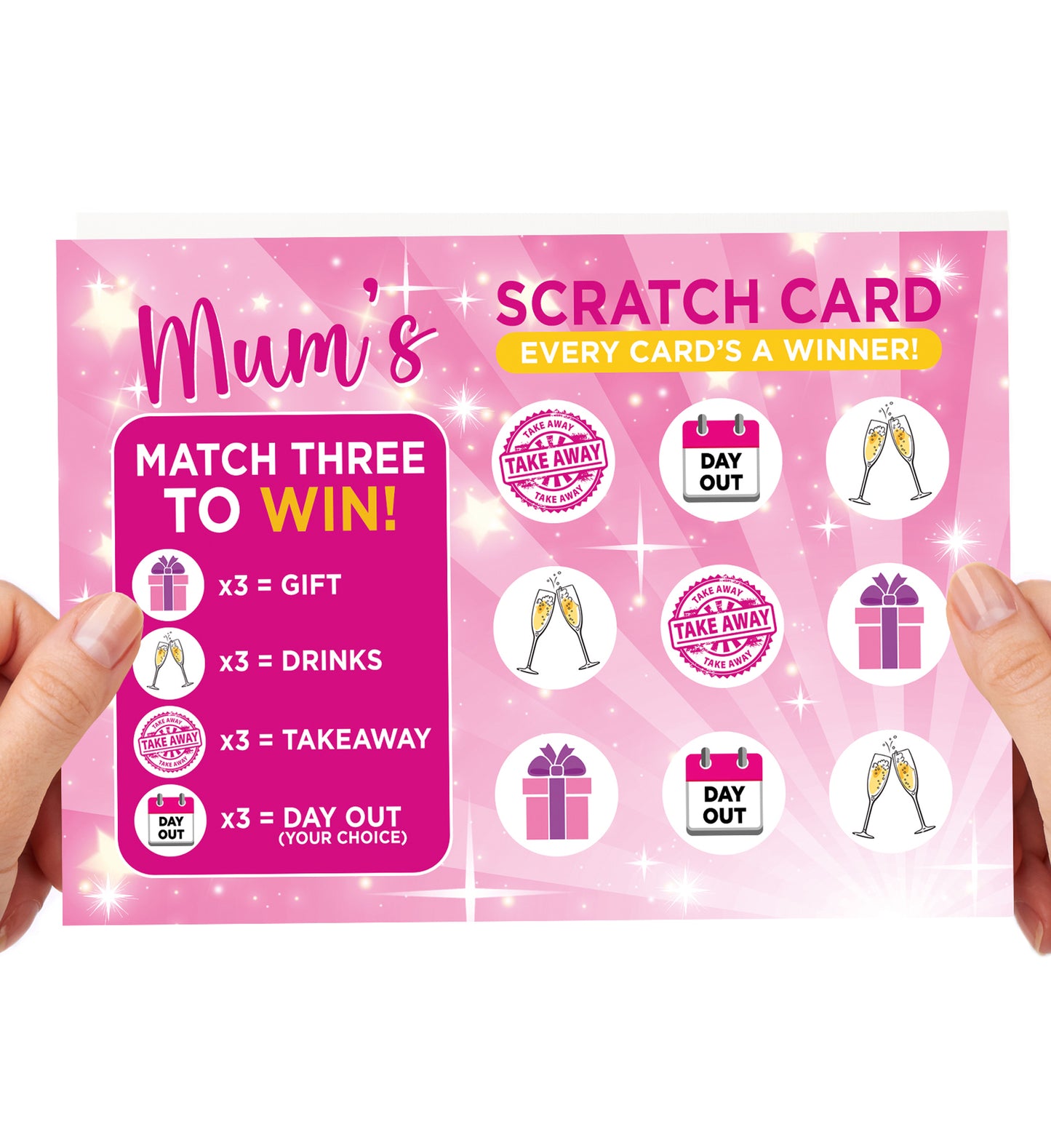 Mum's Scratch Card - Novelty Gift