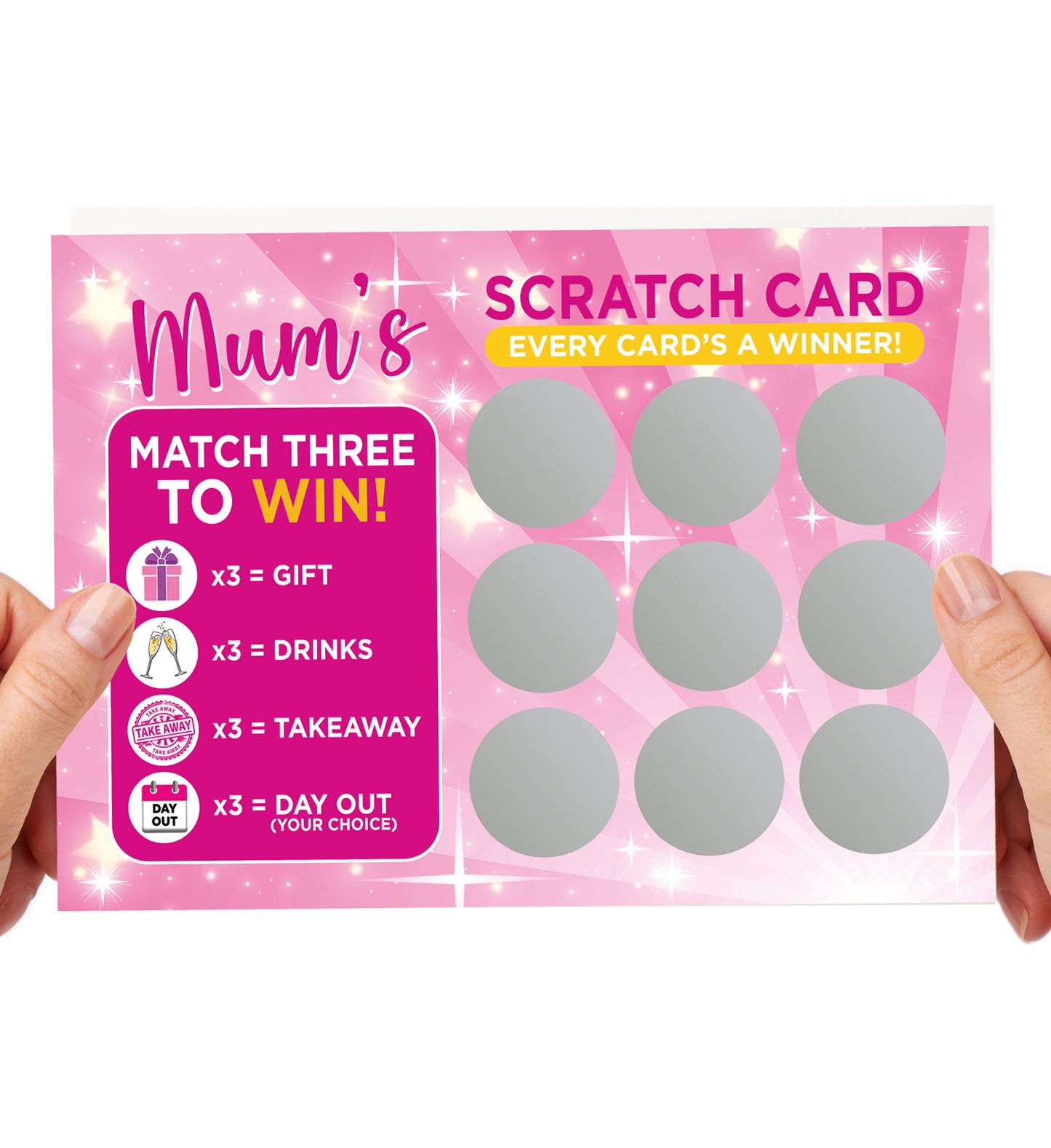 Mum's Scratch Card - Novelty Gift